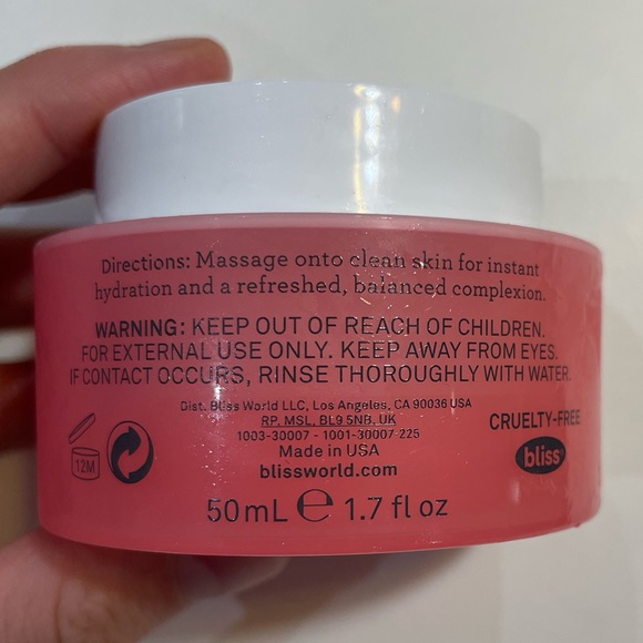 Bliss What A Melon Water Jelly Hydrator For Combination Skin - 50mL - Picture 2 of 2